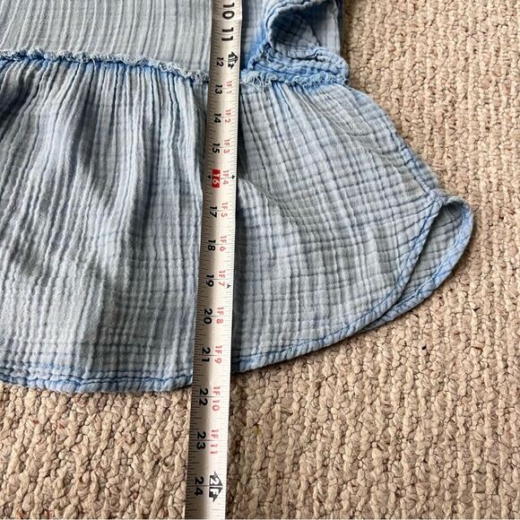 Anthropologie Daily Practice by Anthropologie Gauzy Ruffled Top - Picture 10 of 10